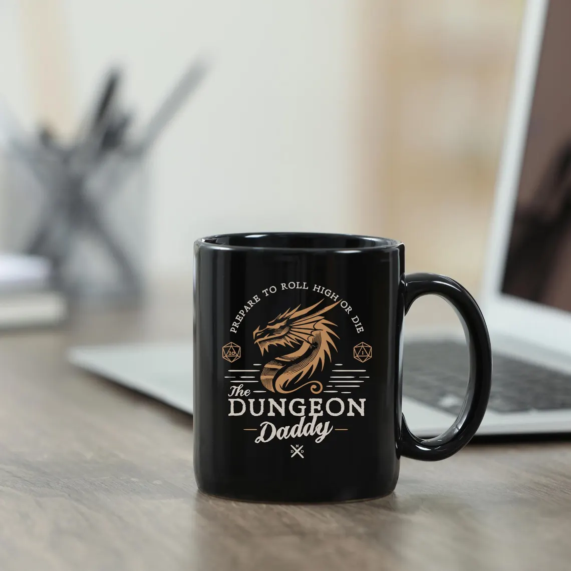 Dungeon Daddy Roll For High Or Die Mug