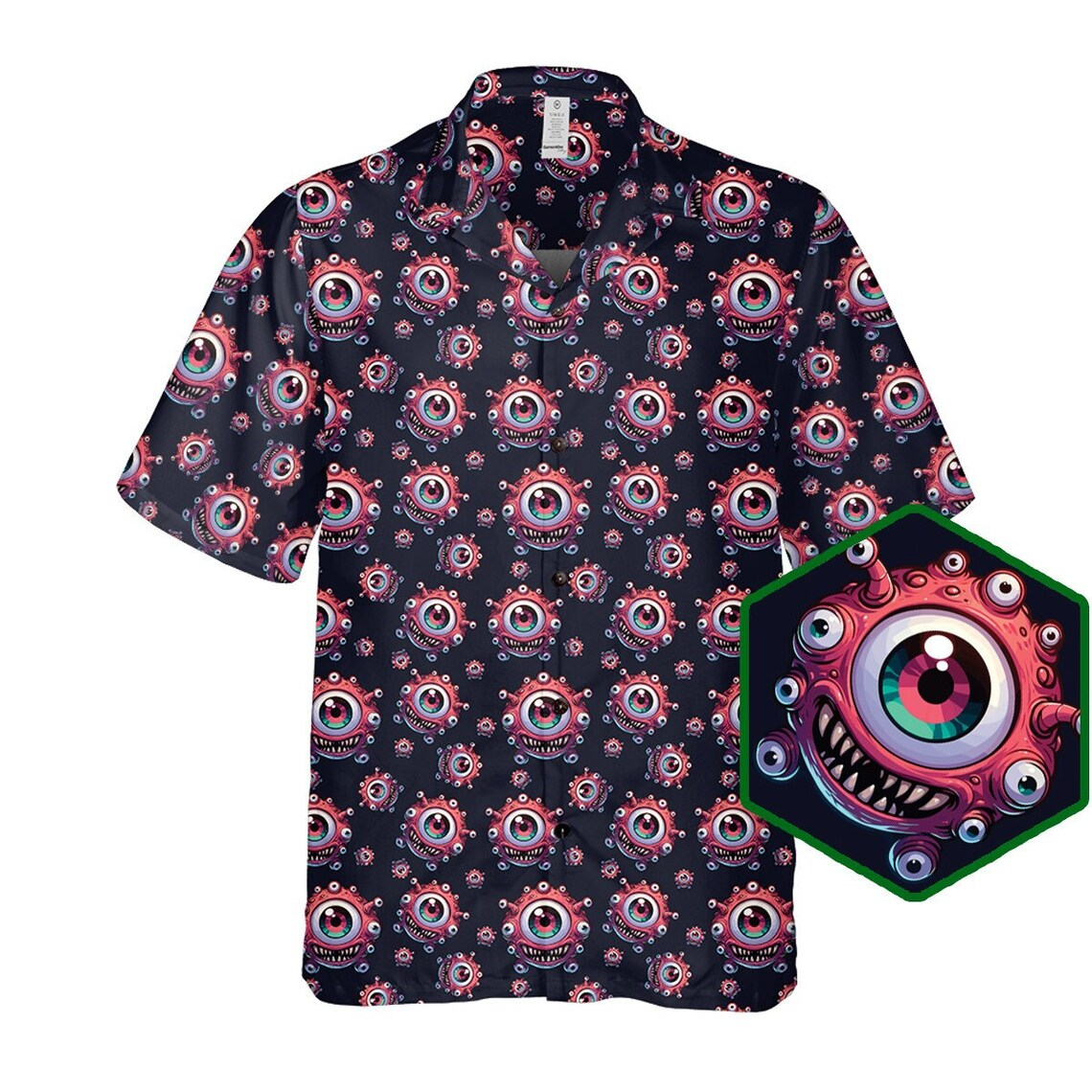 Monster Beholder Hawaiian Shirt