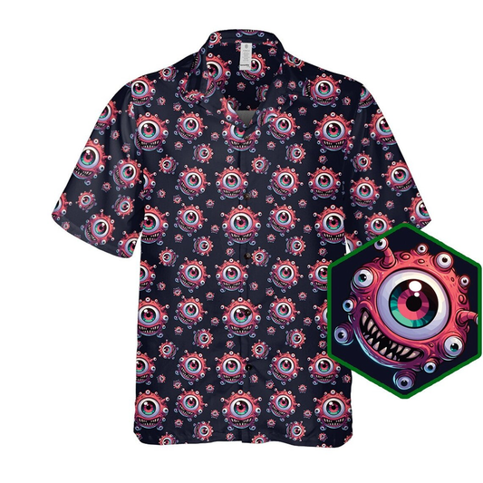 Monster Beholder Hawaiian Shirt