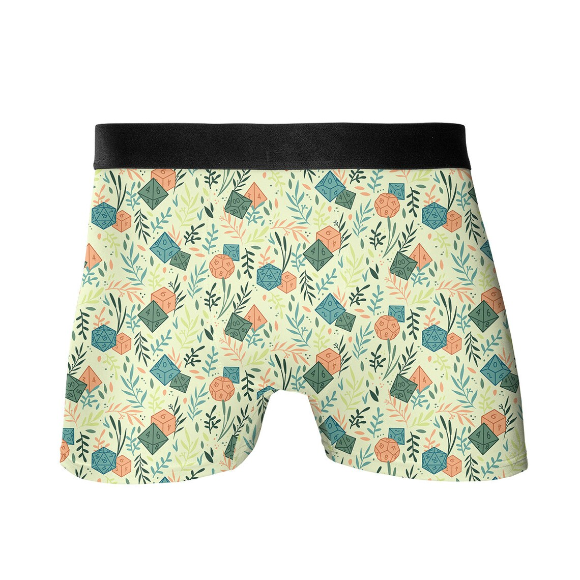Dices And Plants Underwear Men's Boxer Briefs