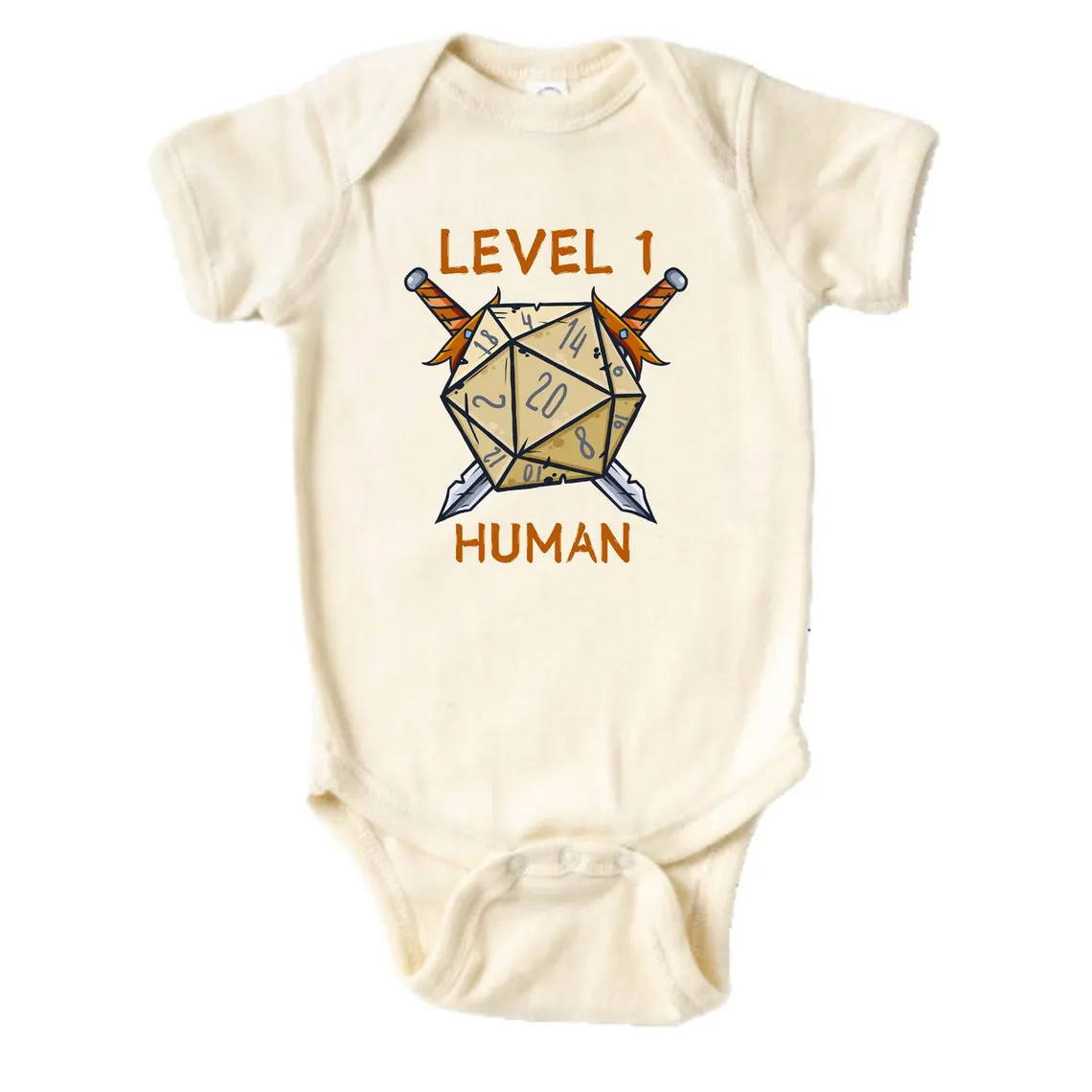 Level 1 Human Baby Bodysuit