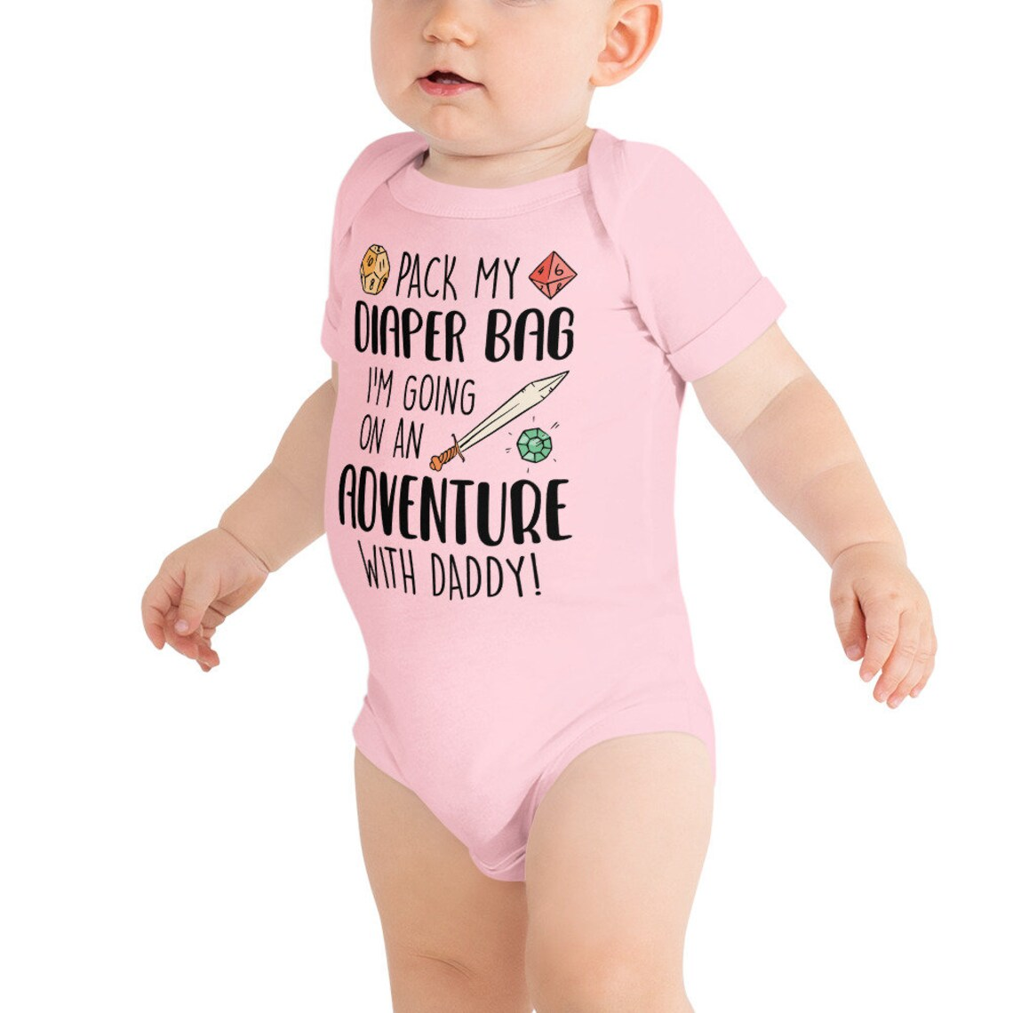 Pack My Diaper Bag Baby Bodysuit