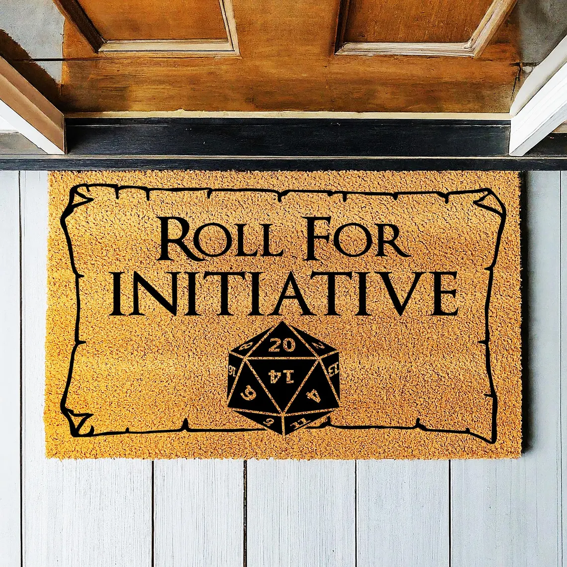 Roll For Initiative Doormat