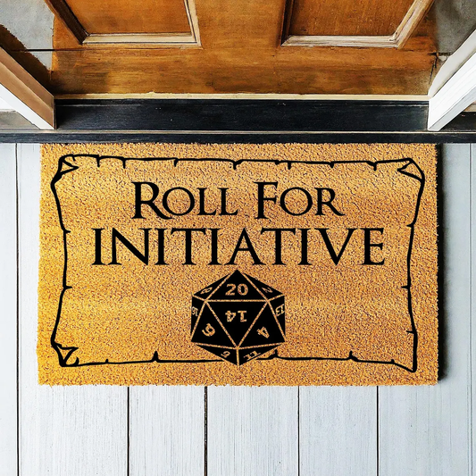 Roll For Initiative Doormat