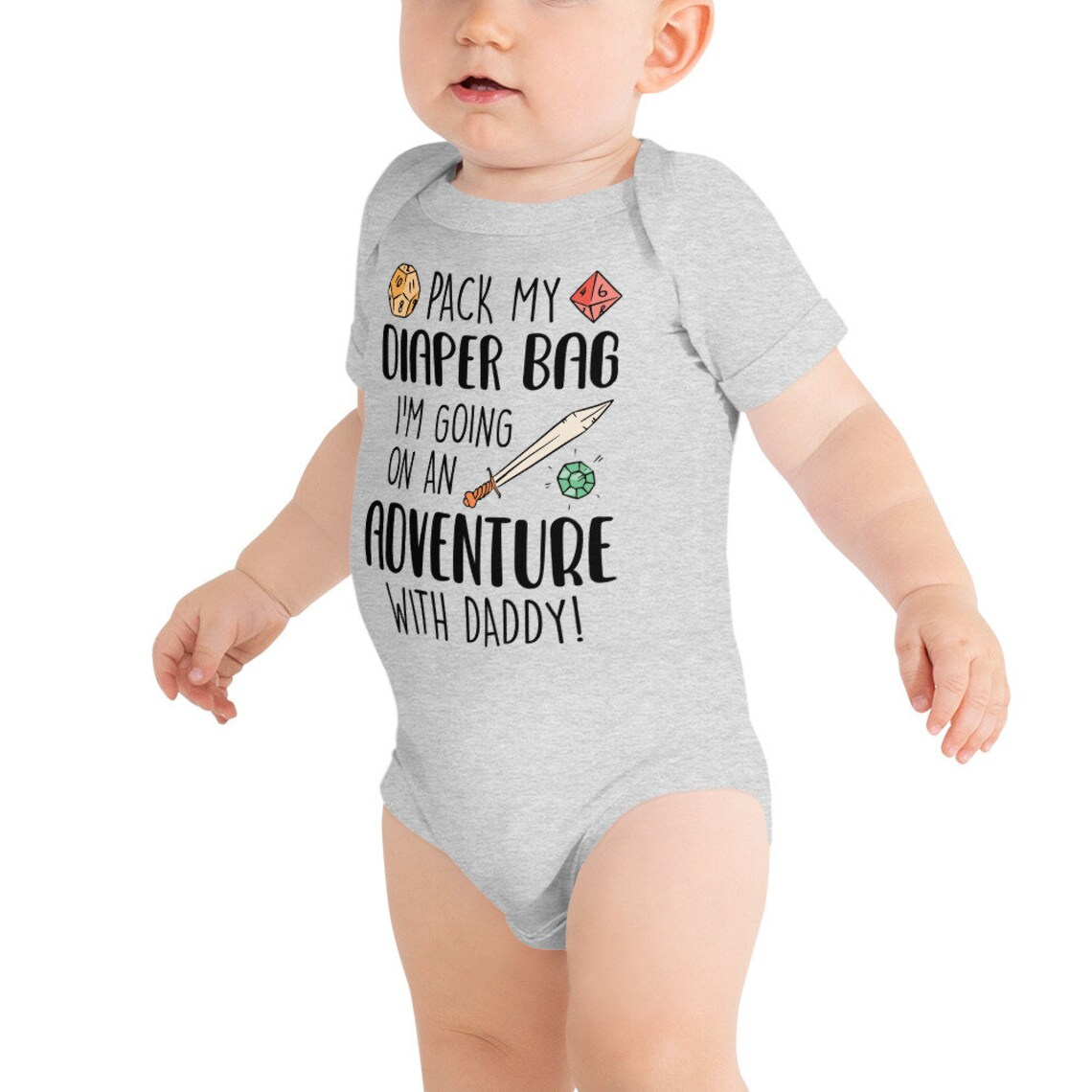 Pack My Diaper Bag Baby Bodysuit