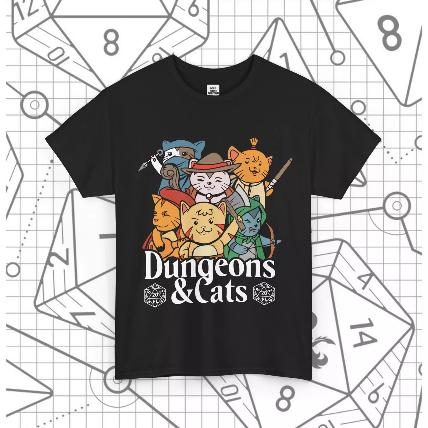 Dungeons & Cats Classic Unisex T-Shirt