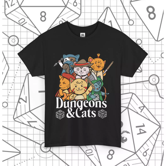 Dungeons & Cats Classic Unisex T-Shirt