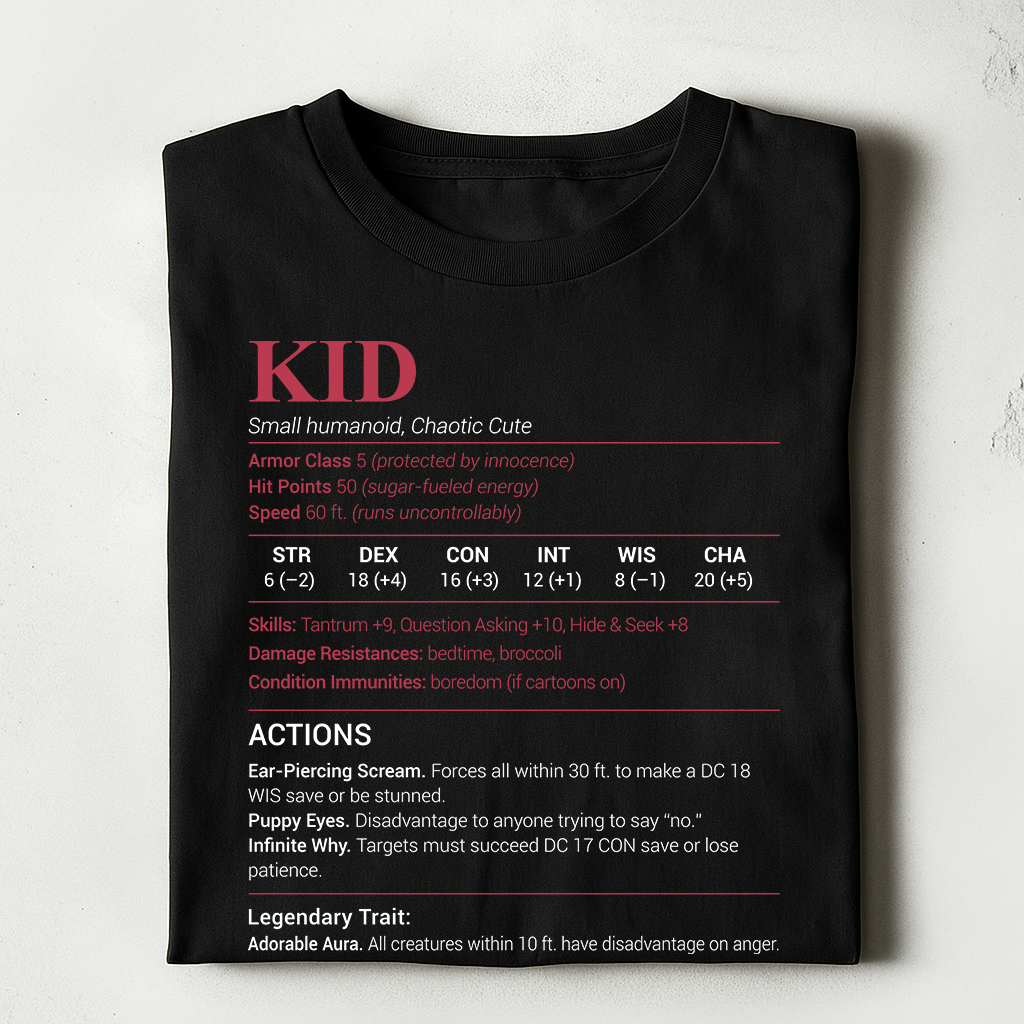 Kid Stats Classic Unisex T-Shirt