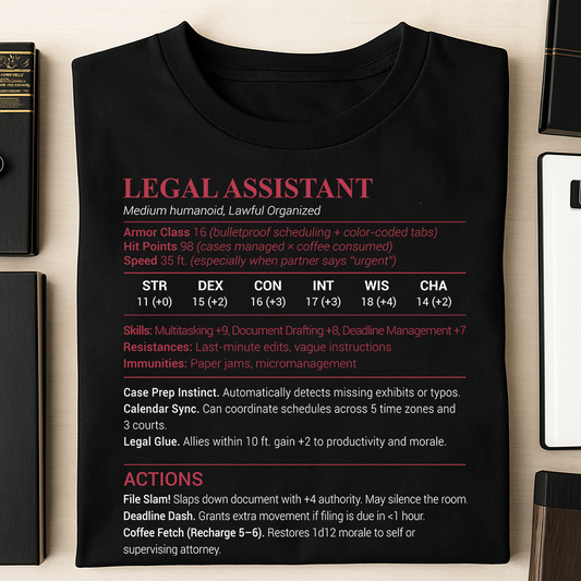 Legal Assistant Classic Unisex T-Shirt