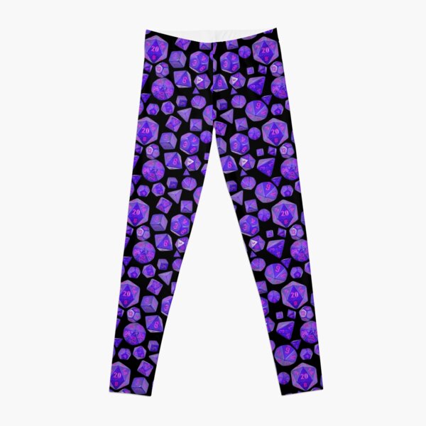 Amethyst Dice Leggings