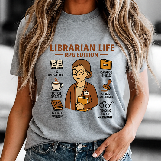 Librarian Life RPG Edition Classic Unisex T-Shirt