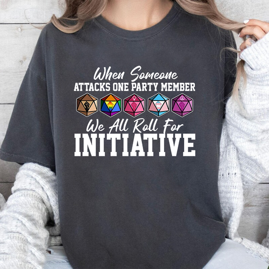 LGBT Roll For Initiative Classic Unisex T-Shirt
