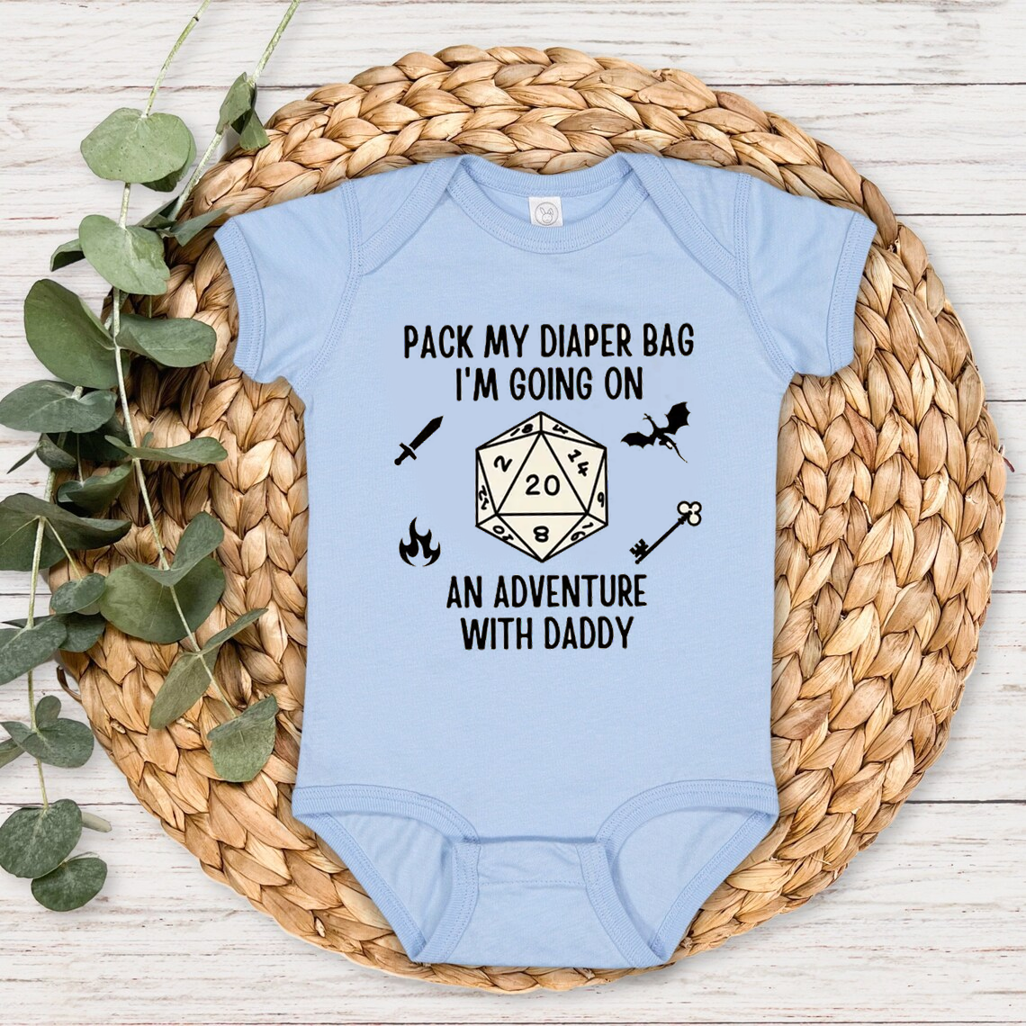 Pack My Diaper Bag 2 Baby Bodysuit
