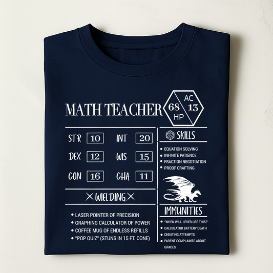 Math Teacher New Classic Unisex T-Shirt