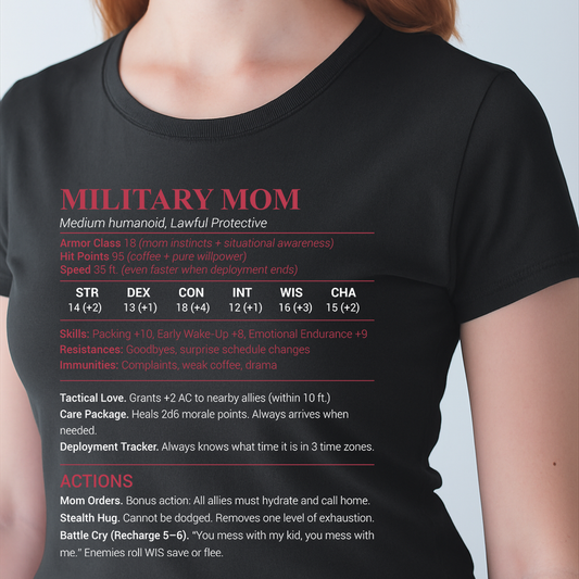 Military Mom Classic Unisex T-Shirt