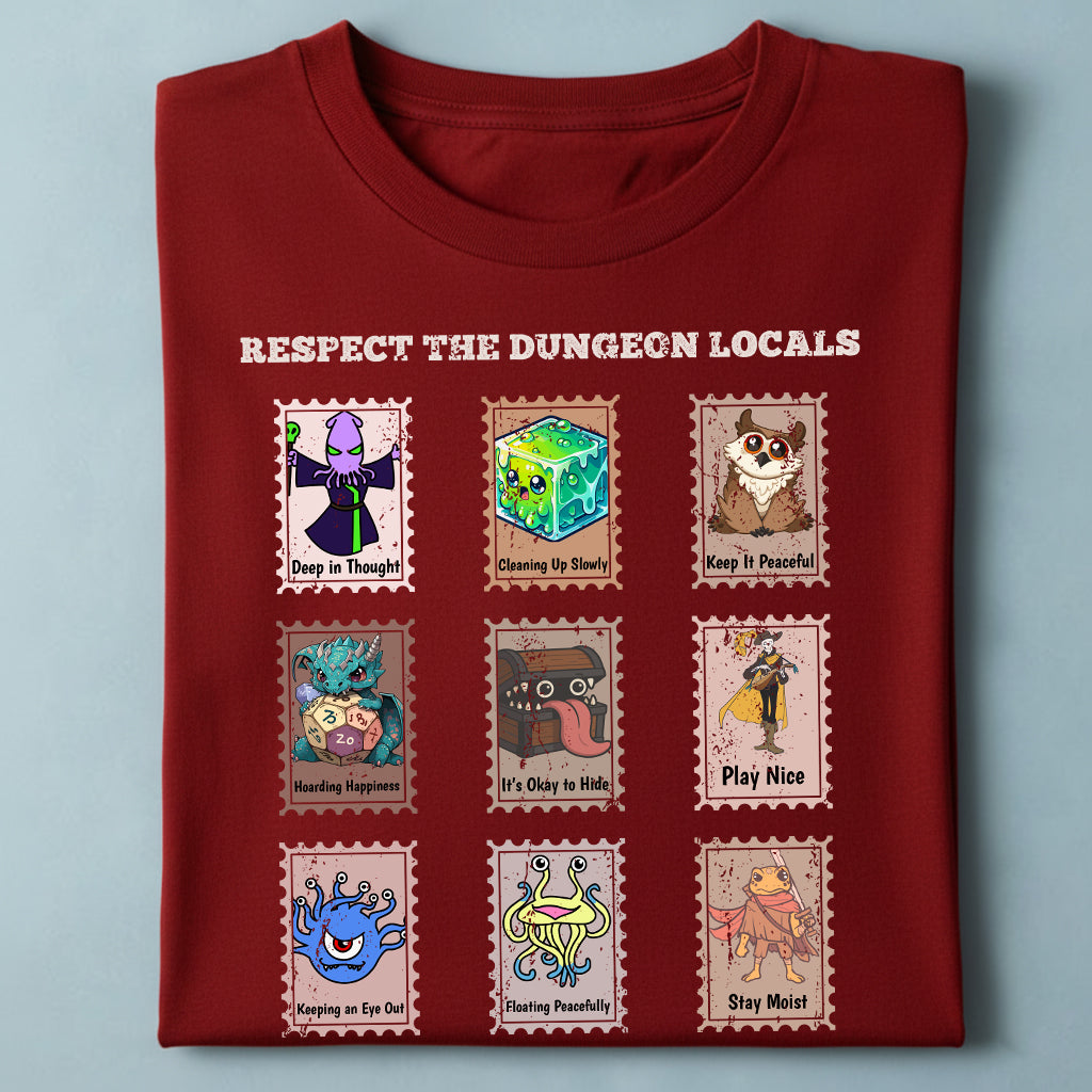 RESPECT THE DUNGEON LOCALS Classic Unisex T-Shirt