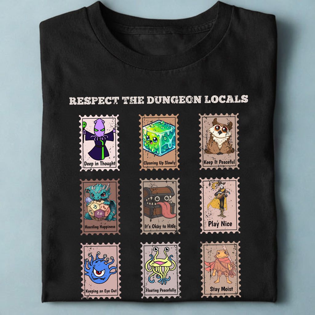 RESPECT THE DUNGEON LOCALS Classic Unisex T-Shirt