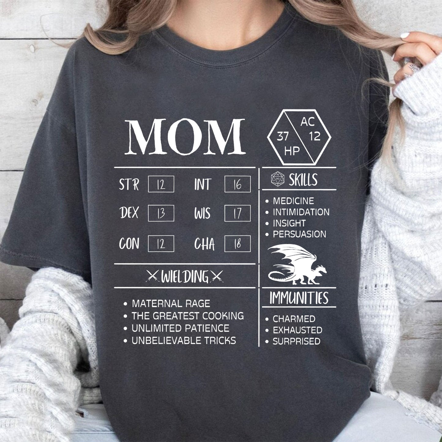 Mom Stats 2 Classic Unisex T-Shirt
