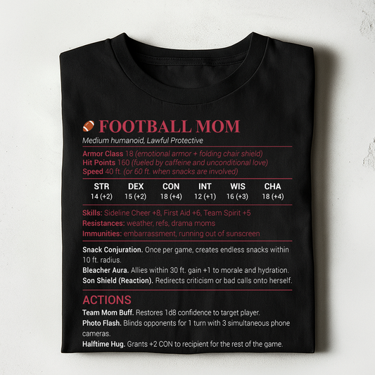 Football Mom Classic Unisex T-Shirt