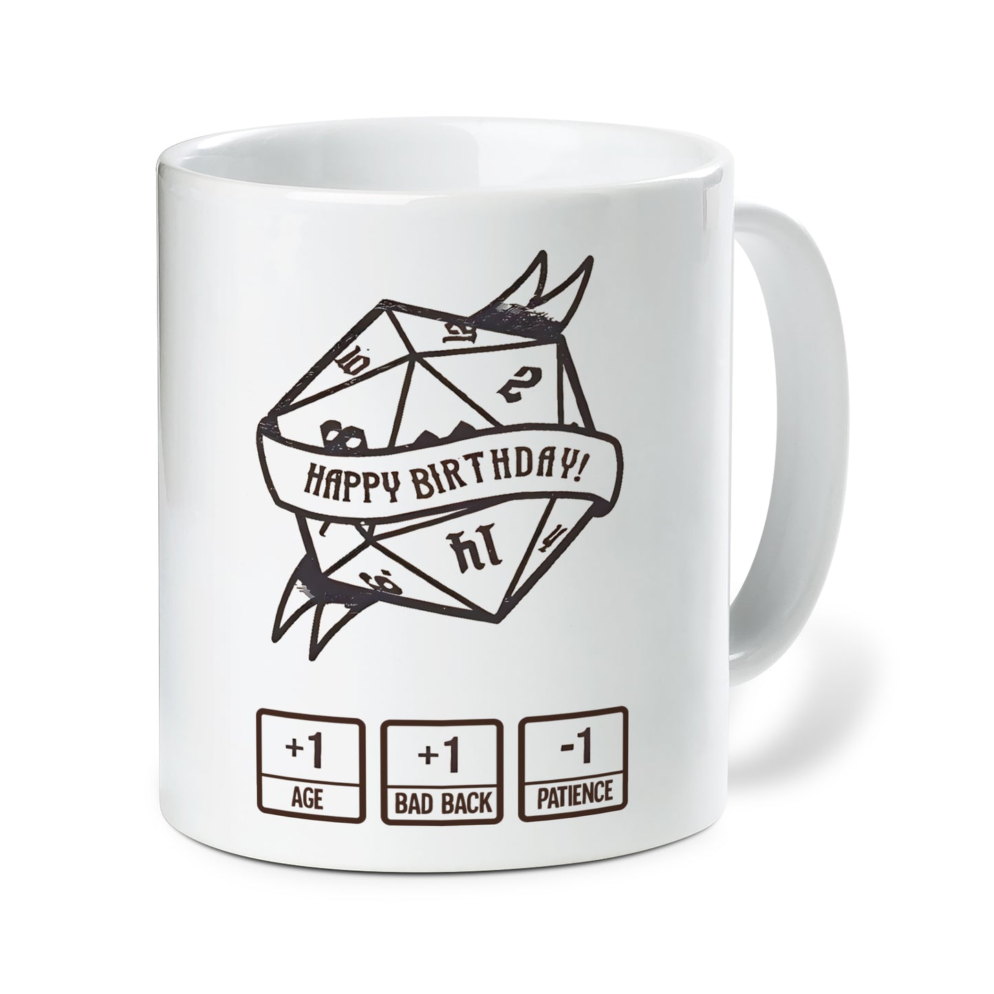 RPG Player Birthday Ceramic Mug