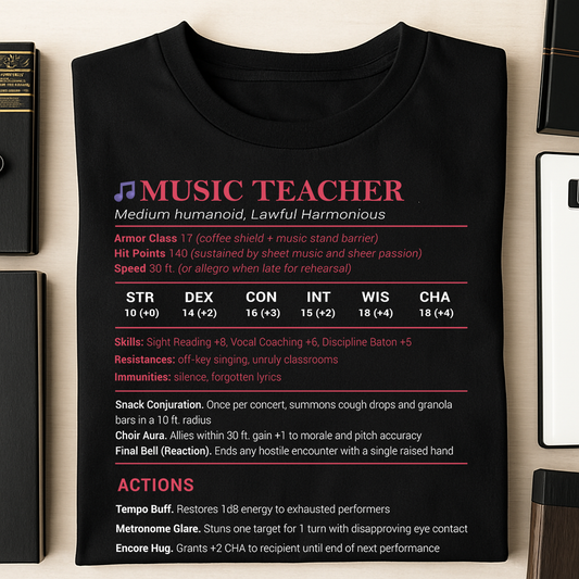 Music Teacher Classic Unisex T-Shirt