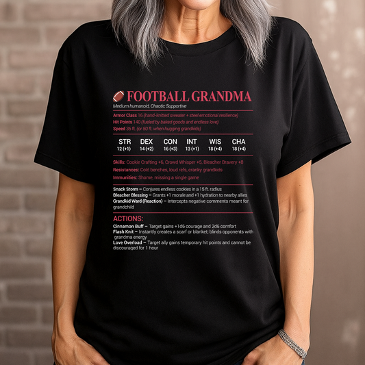 Football Grandma Classic Unisex T-Shirt