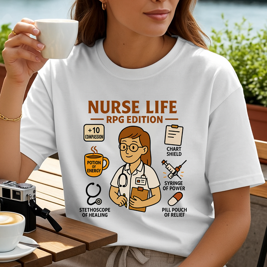 Nurse Life RPG Edition Classic Unisex T-Shirt