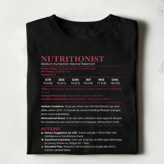 Nutritionist Classic Unisex T-Shirt