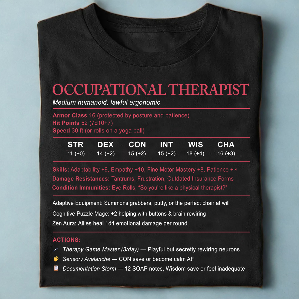 Occupational Therapist Stats Classic Unisex T-Shirt