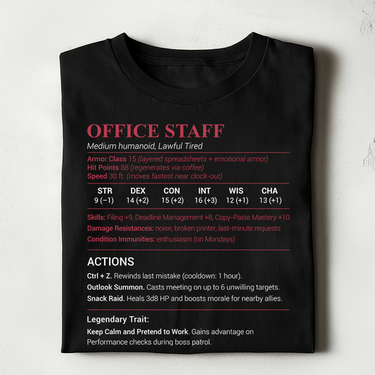 Office Staff Classic Unisex T-Shirt