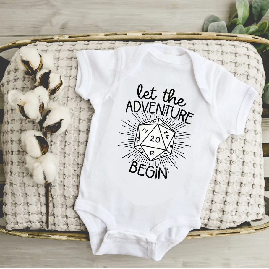 Let The Adventure Begin Baby Bodysuit