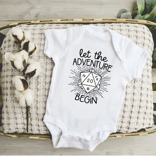 Let The Adventure Begin Baby Bodysuit