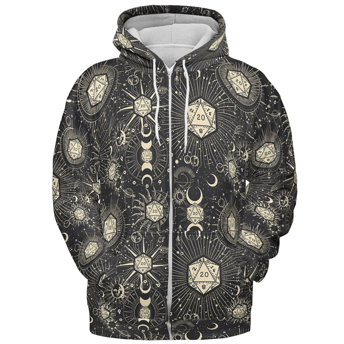 Diceyverse Dice RPG All-over Print Hoodie