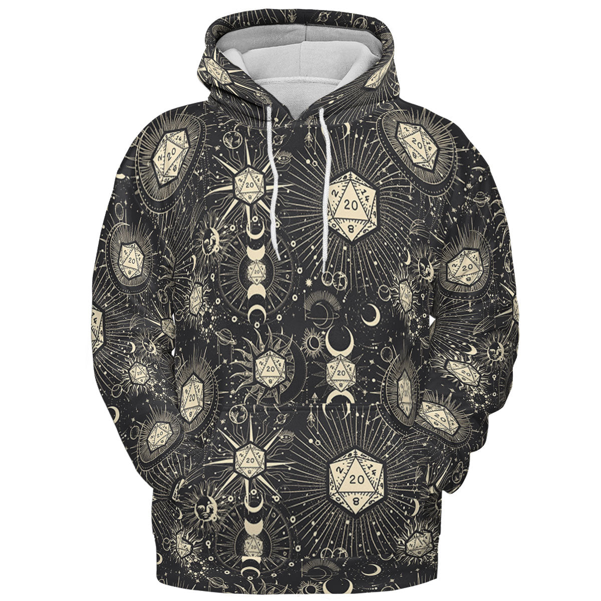 Diceyverse Dice RPG All-over Print Hoodie
