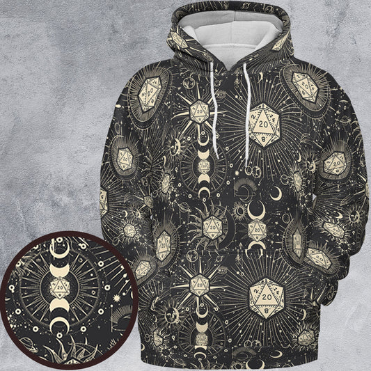 Diceyverse Dice RPG All-over Print Hoodie