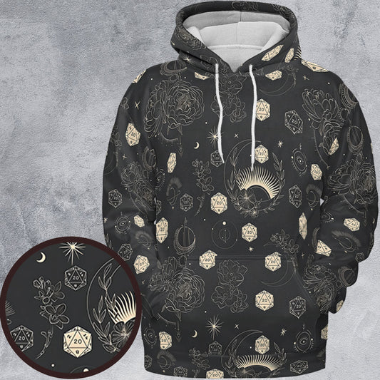 Explosion Dice All-over Print Hoodie