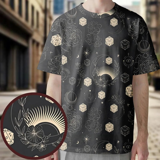 Explosion Dice All-Over Print Unisex T-Shirt