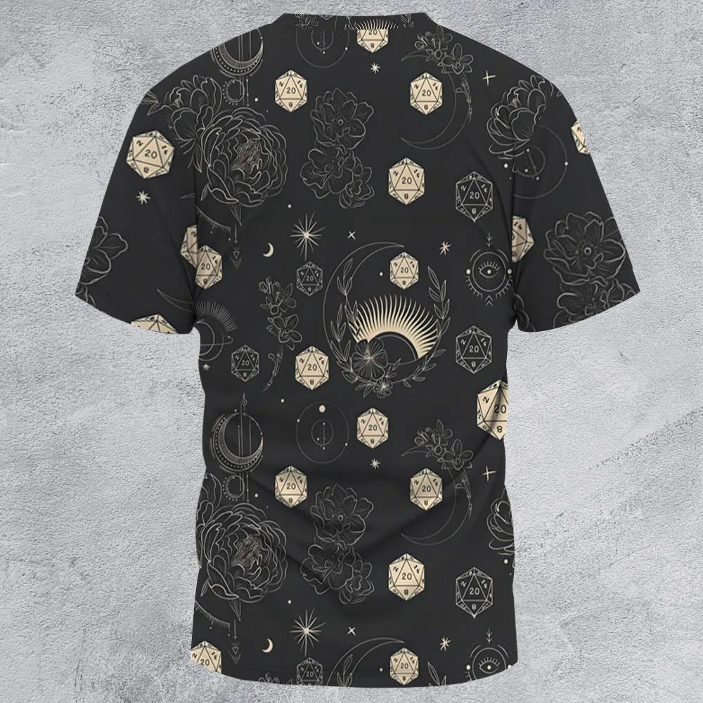 Explosion Dice All-Over Print Unisex T-Shirt