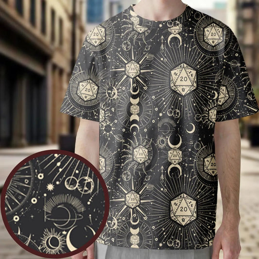 Diceyverse Dice All-Over Print Unisex T-Shirt