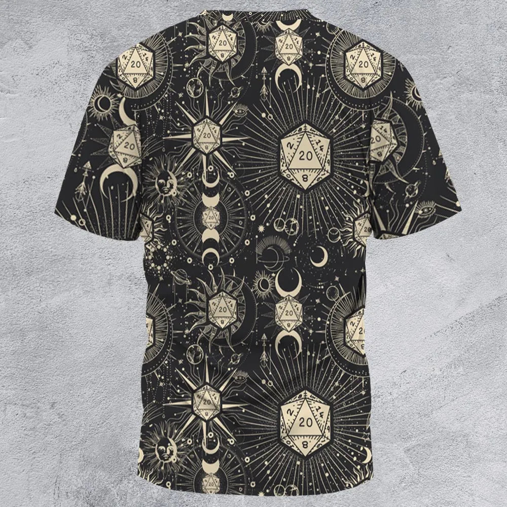 Diceyverse Dice All-Over Print Unisex T-Shirt