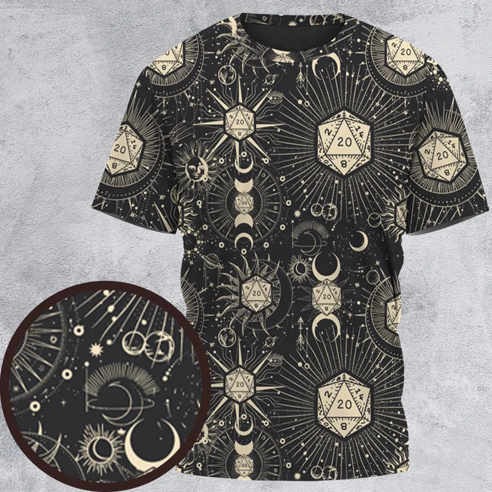 Diceyverse Dice All-Over Print Unisex T-Shirt