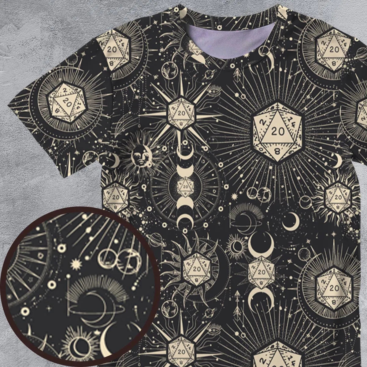 Diceyverse Dice All-Over Print Unisex T-Shirt