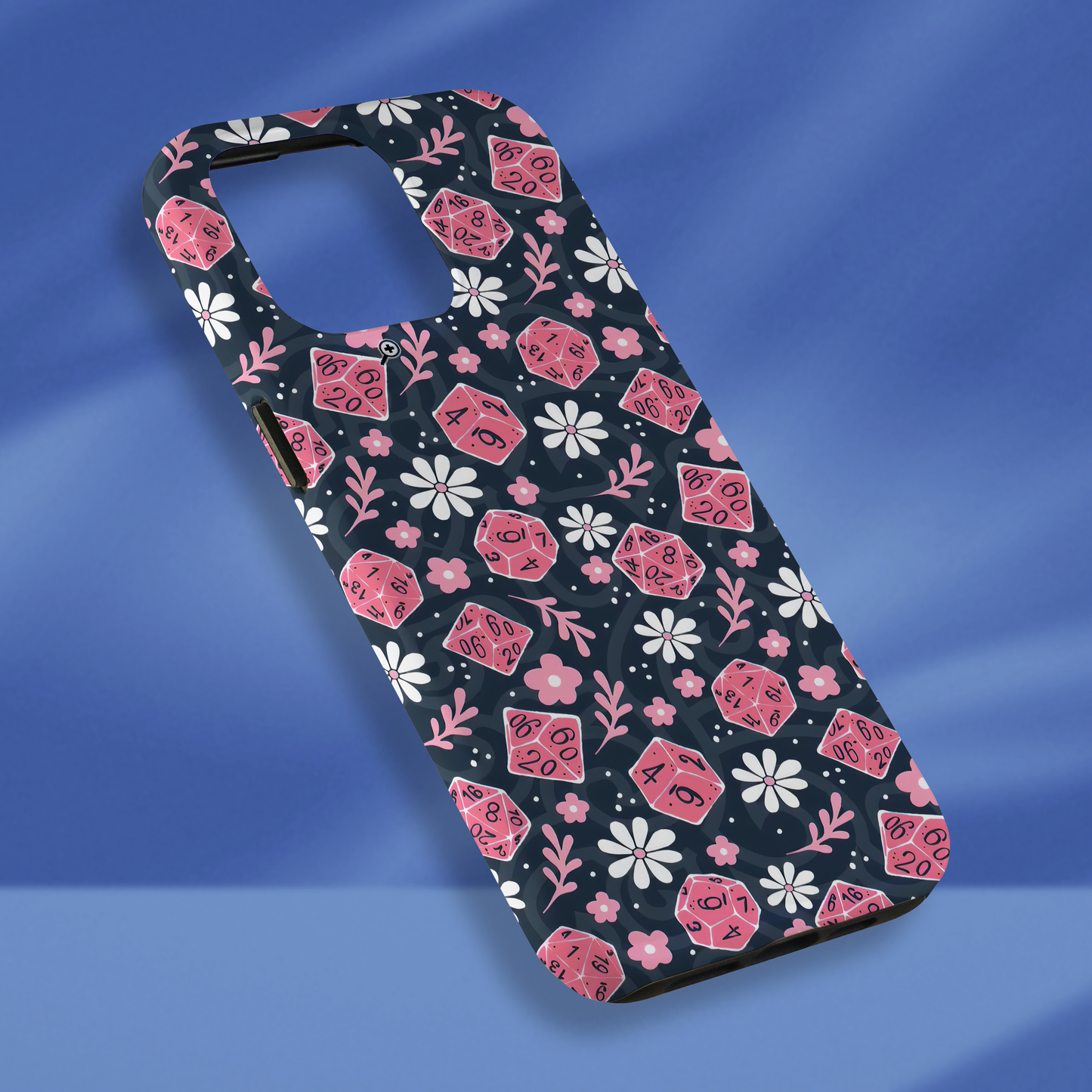 Pink Dice Phone Case