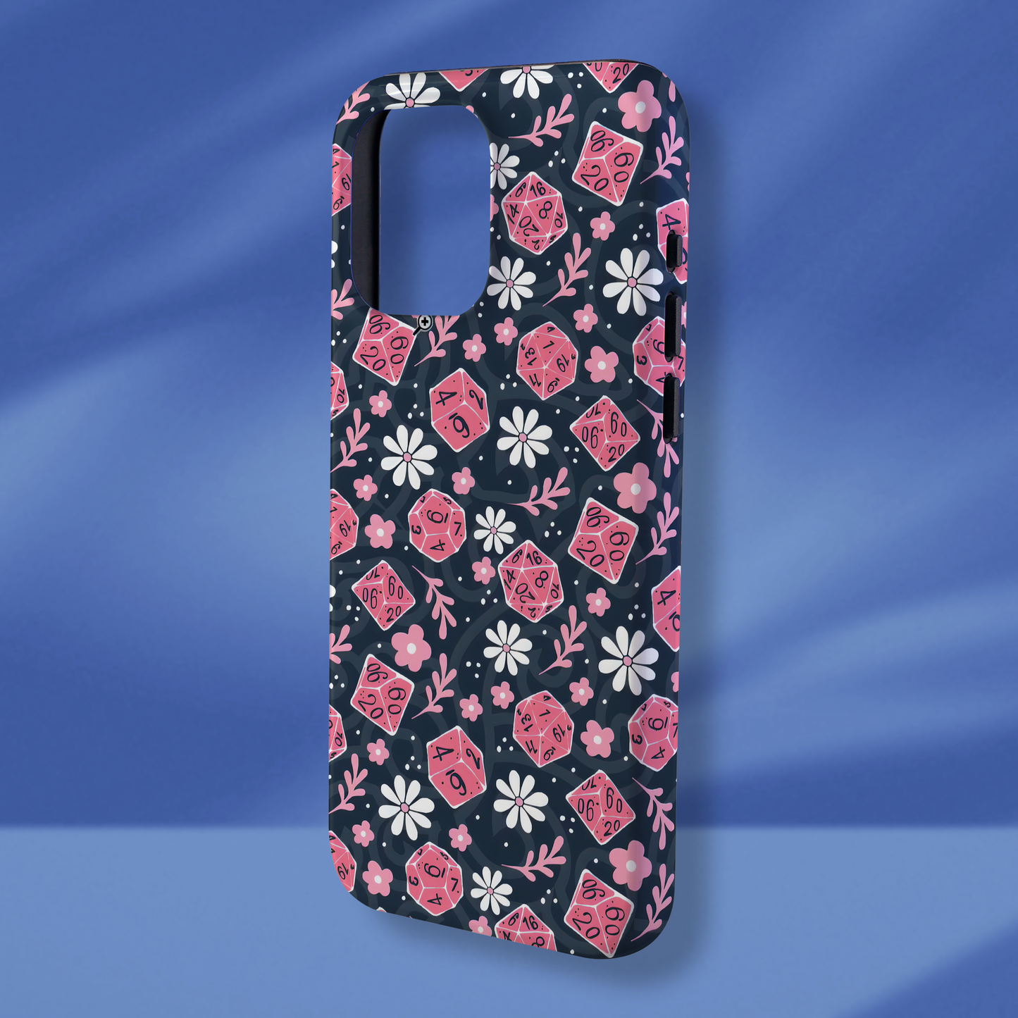 Pink Dice Phone Case