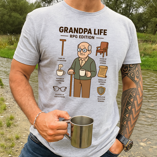 Grandpa Life RPG Edition Classic Unisex T-Shirt