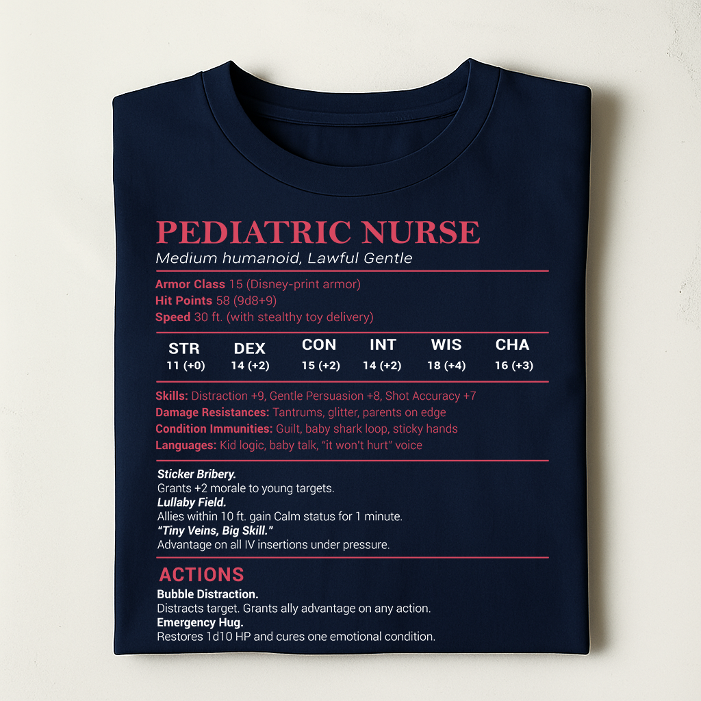 Pediatric Nurse Classic Unisex T-Shirt