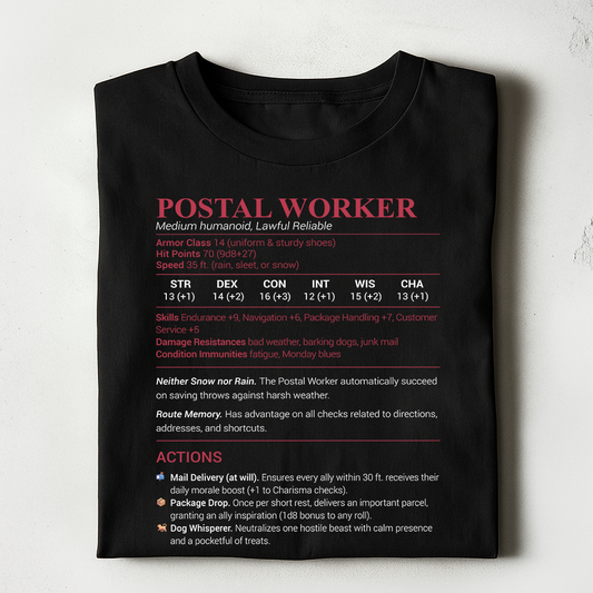 Postal Worker Classic Unisex T-Shirt