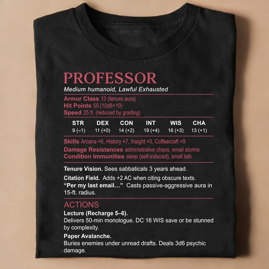 Professor Stats Classic Unisex T-Shirt