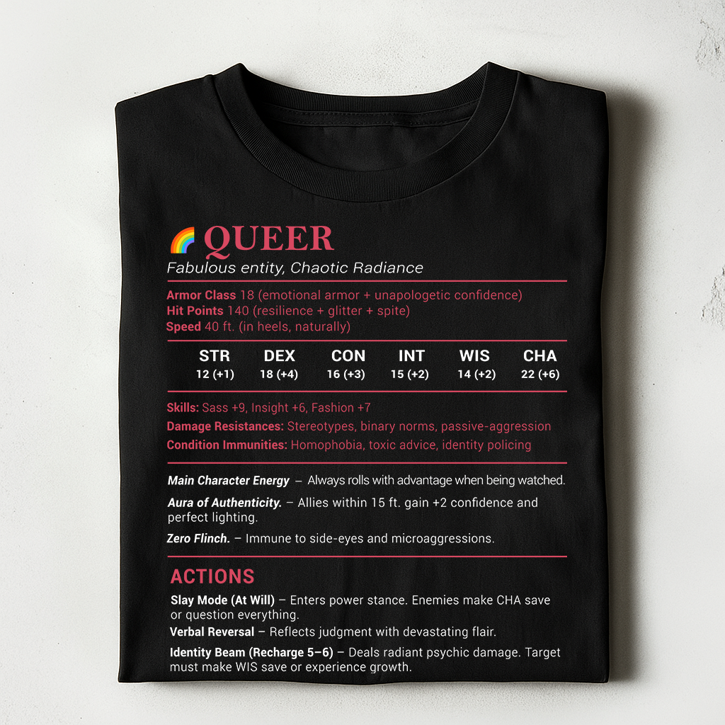 Queer Stats Classic Unisex T-Shirt