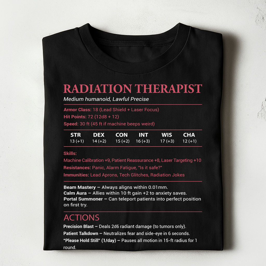 Radiation Therapist Classic Unisex T-Shirt